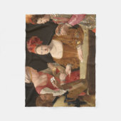 Die Cheat with the Ace of Clubs, La Tour Fleecedecke (Vorderseite)