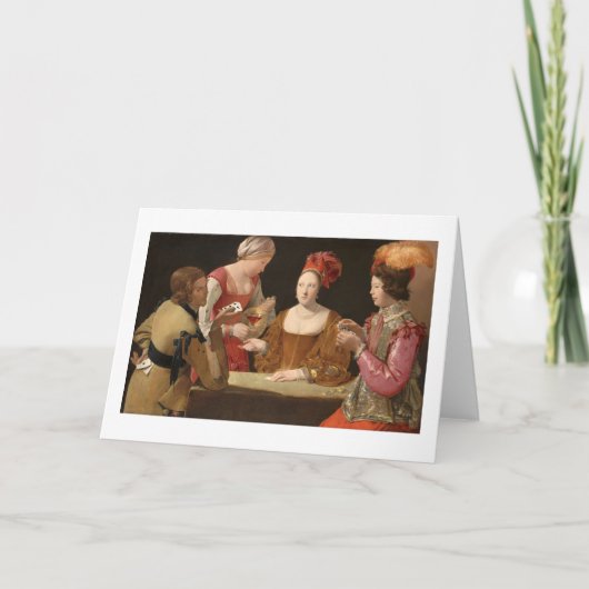 Die Cheat with the Ace of Clubs, La Tour Karte (Vorderseite)