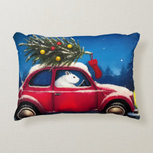 Die Cheer-Zuhause Weihnachtsmäuse Dekokissen