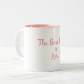 Die Chef-Dame Is Here 11 Unze. Zwei-Ton Tasse (Vorderseite Links)