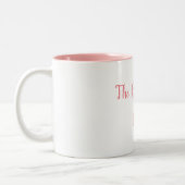 Die Chef-Dame Is Here 11 Unze. Zwei-Ton Tasse (Links)