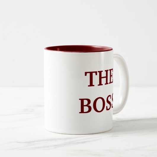 Die CHEF Tasse (VorderseiteRechts)