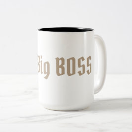 Die Chef-Tasse Zweifarbige Tasse