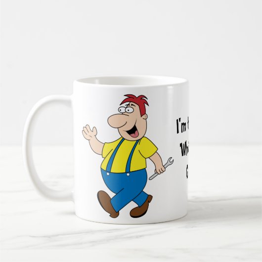 Die Chef-Tassen-Schablone Kaffeetasse (Links)