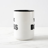 Die Chef-Tassendoppelseiten Zweifarbige Tasse (Mittel)