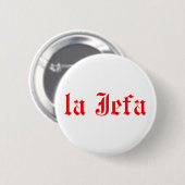 Die Chefin Button (Vorne & Hinten)