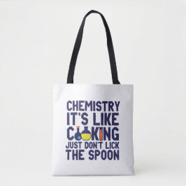 Die Chemie ist wie die Kochen einer lustigen Chemi Tasche