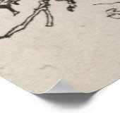 Die Cheshire-Katze im Baum Arthur Rackham Poster (Ecke)