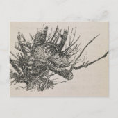 Die Cheshire-Katze im Baum Arthur Rackham Postkarte (Vorderseite)