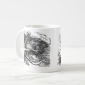 Die Cheshire-Katze Kaffeetasse (Vorderseite Links)