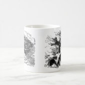 Die Cheshire-Katze Kaffeetasse (Mittel)