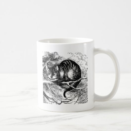 Die Cheshire-Katze Kaffeetasse (Rechts)