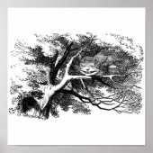 Die Cheshire-Katze Poster (Vorne)