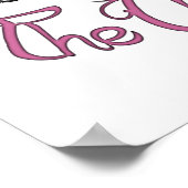 Die Cheshire-Katze Poster (Ecke)