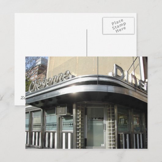 Die Cheyenne Postkarte (Vorne/Hinten)