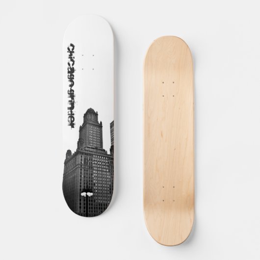 Die Chicago Grind Skateboard (Vorderseite)