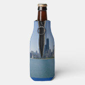 Die Chicago-Skyline Flaschenkühler (Flasche Rückseite)