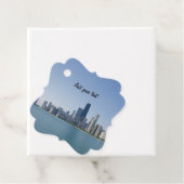 Die Chicago-Skyline Geschenkanhänger (Beispiel)