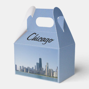 Die Chicago-Skyline Geschenkschachtel