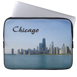 Die Chicago-Skyline Laptopschutzhülle