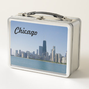 Die Chicago-Skyline Metall Brotdose