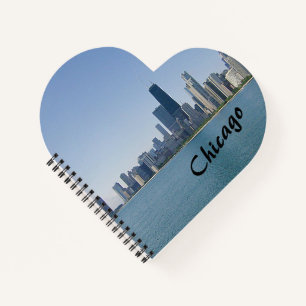 Die Chicago-Skyline Notizblock