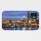 Die Chicago-Skyline vom Adler Planetarium Case-Mate iPhone Hülle (Rückseite (Horizontal))