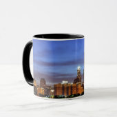 Die Chicago-Skyline vom Adler Planetarium Tasse (Vorderseite Links)