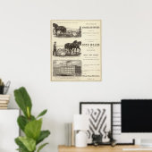 Die Chicagoer Scraper und Ditcher Poster (Heimbüro)