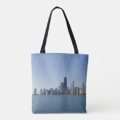 Die Chicagoer Skyline Tasche (Rückseite)
