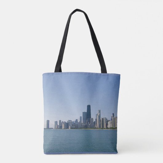 Die Chicagoer Skyline Tasche (Rückseite)