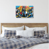 DIE CHIHUAHUAS 3 LEINWANDDRUCK (Insitu (Schlafzimmer))