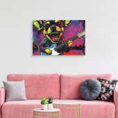 DIE CHIHUAHUAS 9 LEINWANDDRUCK (Insitu (Wohnzimmer))