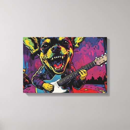 DIE CHIHUAHUAS 9 LEINWANDDRUCK (Vorderseite)