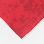 Die China Flag - Ein Tapestry des chinesischen Erb Fleecedecke (Ecke)