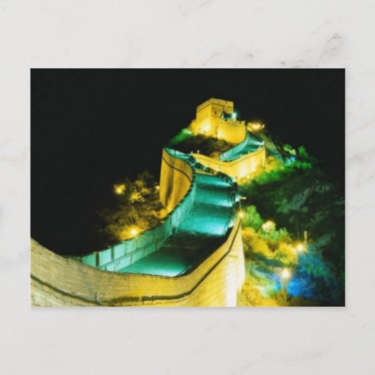 Die China Postkarte (Vorderseite)
