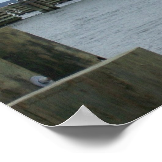 Die chinesische Drawbridge Poster (Ecke)