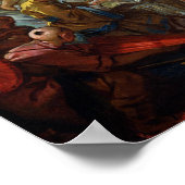 Die chinesische Ehe oder ein Publikum mit Poster (Ecke)