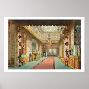 Die chinesische Galerie, 'von den Ansichten des Poster