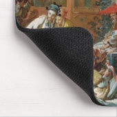 Die chinesische Jagd, c.1742 Mousepad (Ecke)