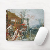 Die chinesische Jagd, c.1742 Mousepad (Mit Mouse)