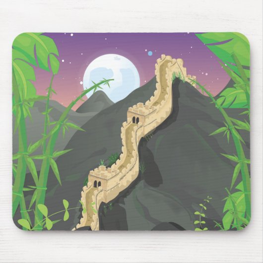Die Chinesische Mauer Mousepad (Vorne)
