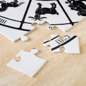 Die chinesischen Tierkreis-Tiere Puzzle (Seite)