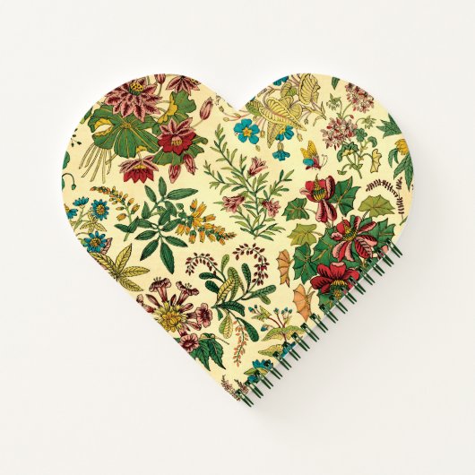 Die Chinoiserie Herz: Eine Reise nach Osten Notizblock (Rückseite)