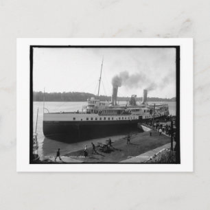 Die Chippewa, Lewiston, Niagara River, NY Vintage Postkarte