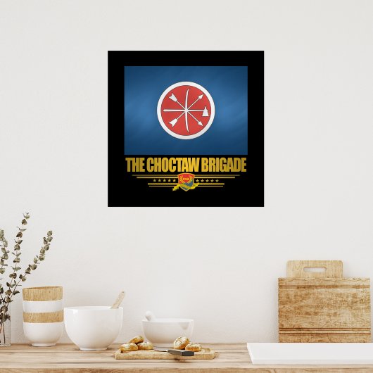 Die Choctaw-Brigade Poster (Küche)