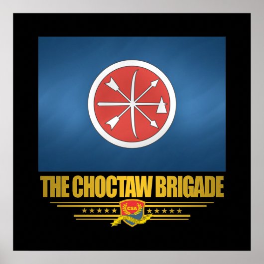 Die Choctaw-Brigade Poster (Vorne)