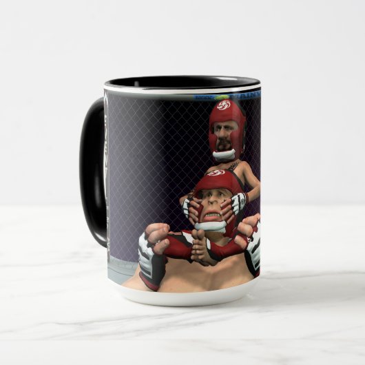 Die Choke-Hold-Tasse Tasse (Vorderseite Links)