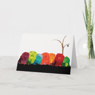 DIE CHOW-CHOW LINIE heARTDECO Reihe Karte