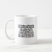 Die Christen Wollte.. Kaffeetasse (Links)